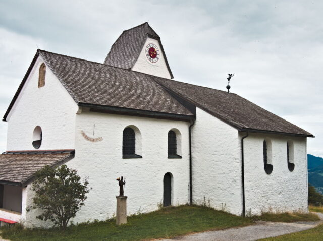 Chapel Maria Schnee, Petersberg, Alps, Bavaria, Germany