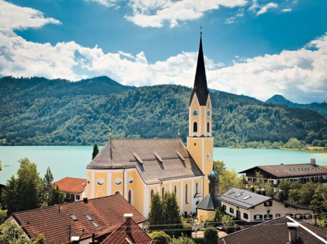 Church Schliersee, Bavarian Alps