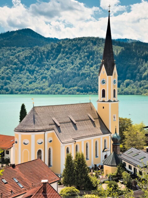 Church Schliersee, Bavarian Alps