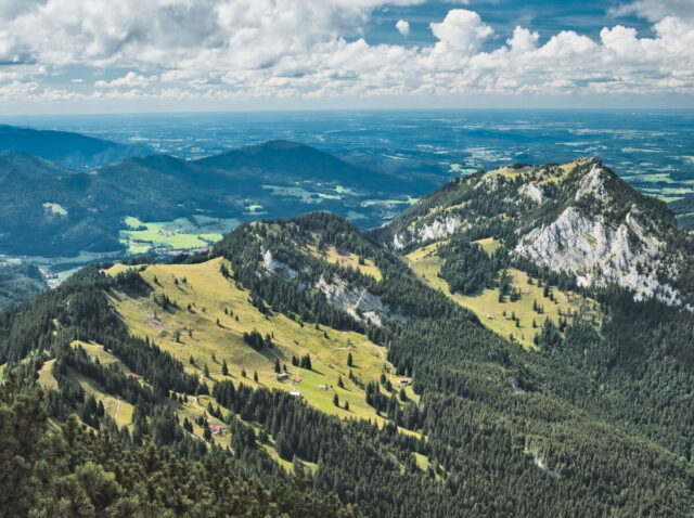 View from the Wendelstein Bavarian Alps