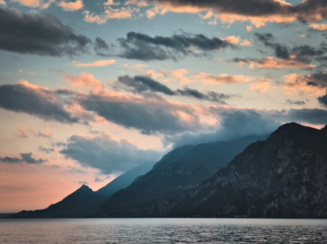 Lago Di Garda, Gardasee, Italy, Monte Baldo, Alps, Malcesine