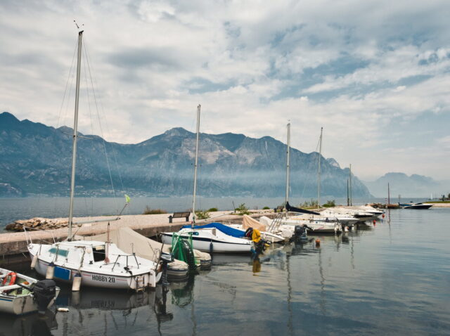 Lago Di Garda, Gardasee, Italy, Monte Baldo, Alps, Malcesine