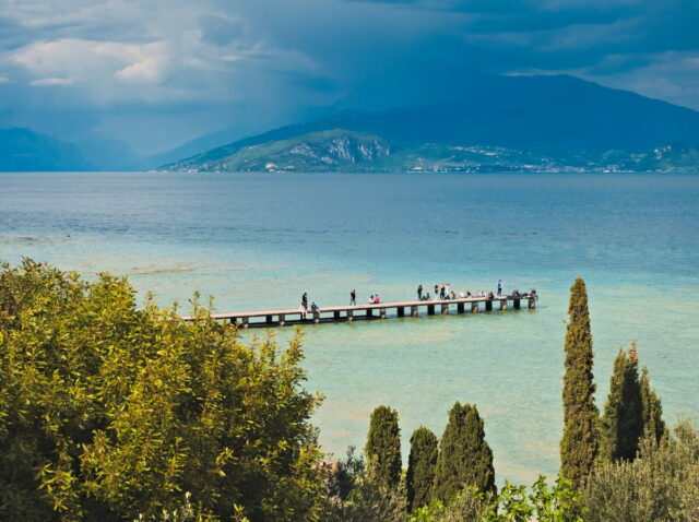 Lago Di Garda, Gardasee, Italy, Monte Baldo, Alps, Sirmione