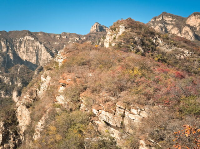 Taihang Mountains near Simagou Village, 泗马沟