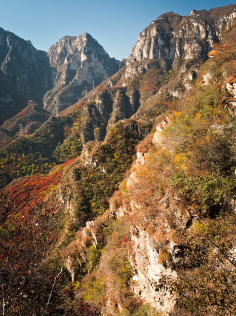 Taihang Mountains near Simagou Village, 泗马沟