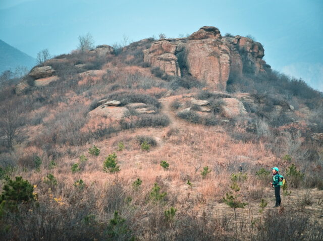 大赤壁，张家口，Big Rocks Near Zhangjiakou China