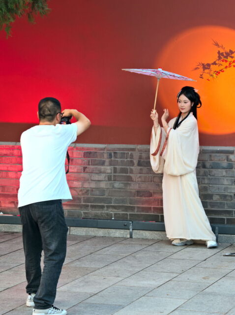 Xian, Old Town, Xian City Wall, Muslim Quarter, Giant Wild Goose Pagoda