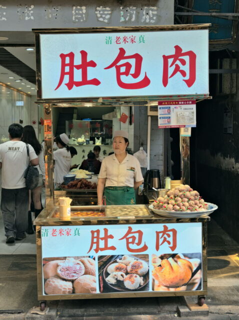 Xian, Old Town, Xian City Wall, Muslim Quarter, Giant Wild Goose Pagoda