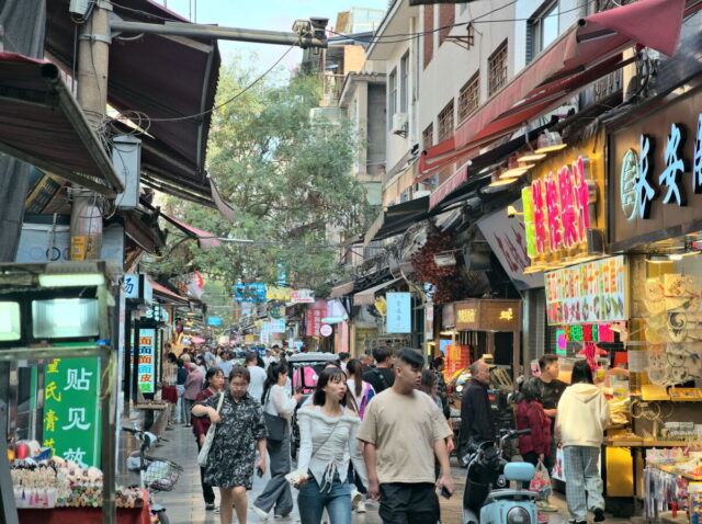 Xian, Old Town, Xian City Wall, Muslim Quarter, Giant Wild Goose Pagoda