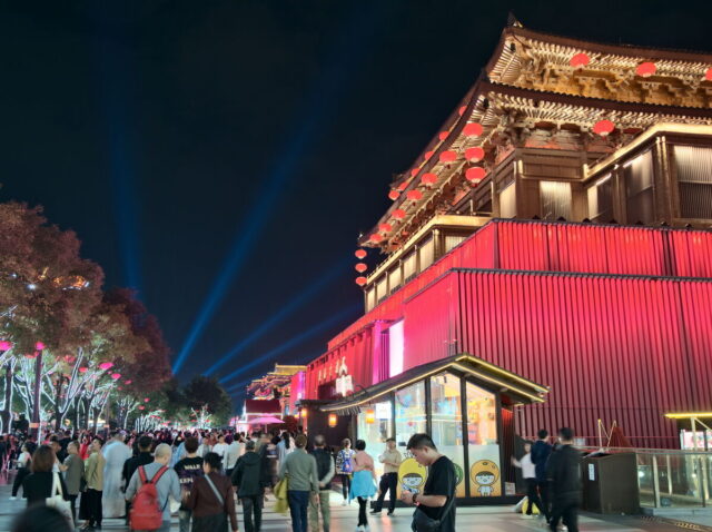 Xian, Old Town, Xian City Wall, Muslim Quarter, Giant Wild Goose Pagoda