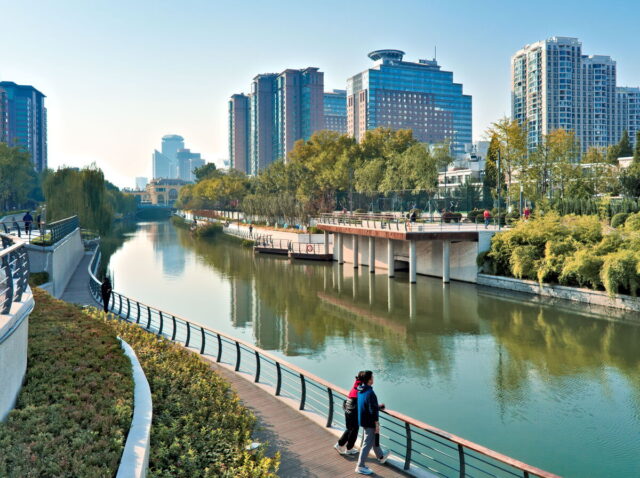 China, Beijing, Chaoyang District, Liangma River, Langang Shopping Center, 朝阳区, 亮马河