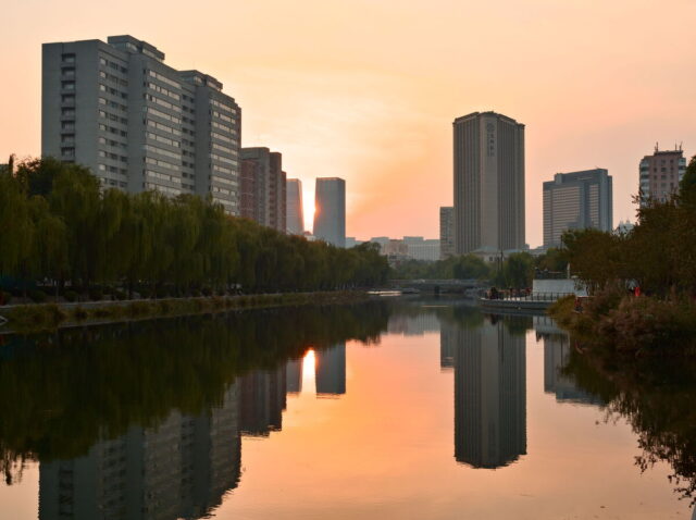 China, Beijing, Chaoyang District, Liangma River, Langang Shopping Center, 朝阳区, 亮马河