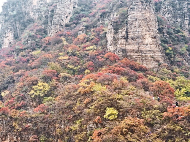 Taihang Mountains,  太行山,  Taihangshan mountains,  Hebei Province, China, 蚕姑庙南天门, Mount Cangyan