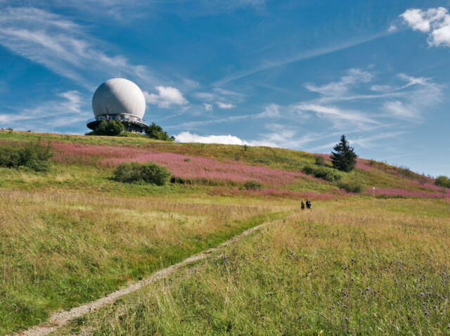 Rhön, Rhön Mountains, Hessen, Hesse, Germany, Fulda, Gersfeld, Wasserkuppe, Milsburg