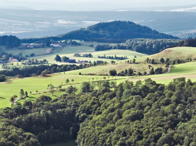 Rhön, Rhön Mountains, Hessen, Hesse, Germany, Fulda, Gersfeld, Wasserkuppe, Milsburg