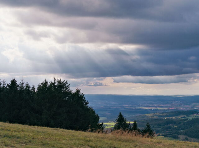 Rhön, Rhön Mountains, Hessen, Hesse, Germany, Fulda, Gersfeld, Wasserkuppe, Milsburg