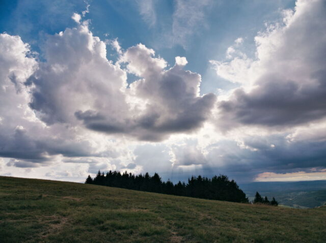 Rhön, Rhön Mountains, Hessen, Hesse, Germany, Fulda, Gersfeld, Wasserkuppe, Milsburg