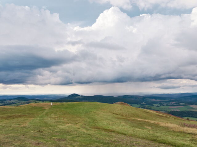 Rhön, Rhön Mountains, Hessen, Hesse, Germany, Fulda, Gersfeld, Wasserkuppe, Milsburg