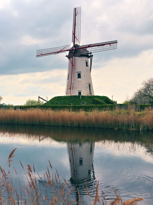 Belgium, Bruges, Flanders, Damme, Oostkerke