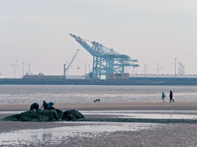 Belgium, Blankenberge, Flanders, North Sea