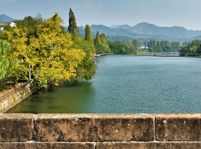 China, Anhui, Qiyunshan, mountains, old villages