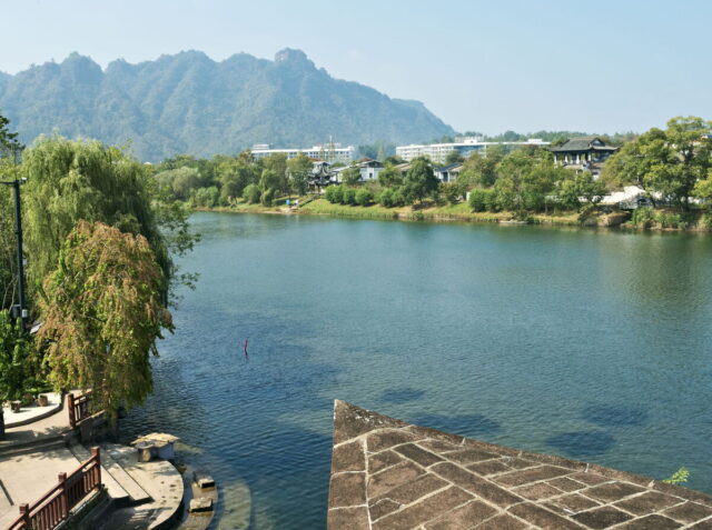 China, Anhui, Qiyunshan, mountains, old villages