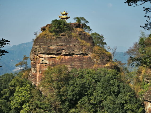 China, Anhui, Qiyunshan, mountains, old villages
