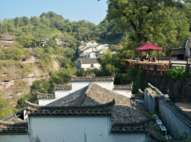 China, Anhui, Qiyunshan, mountains, old villages