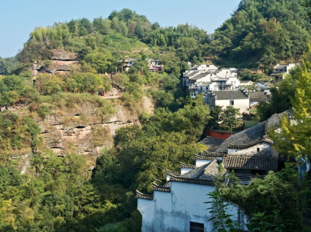 China, Anhui, Qiyunshan, mountains, old villages