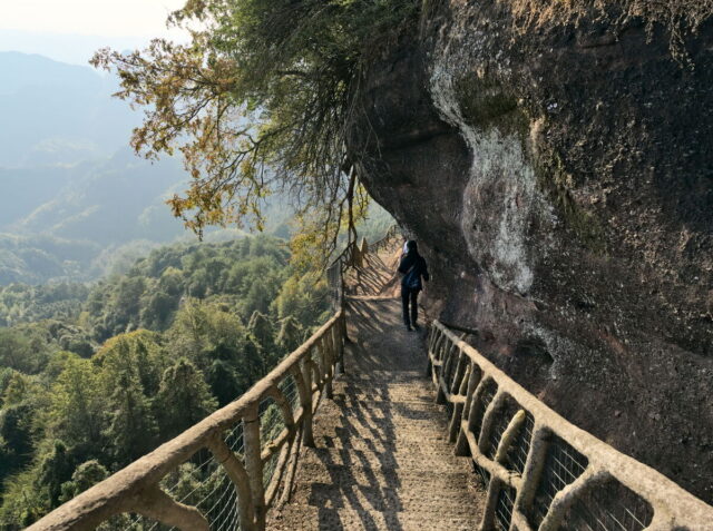 China, Anhui, Qiyunshan, mountains, old villages