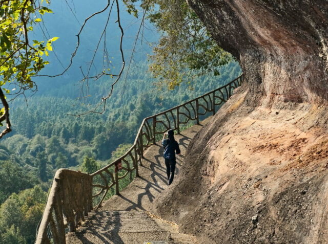 China, Anhui, Qiyunshan, mountains, old villages