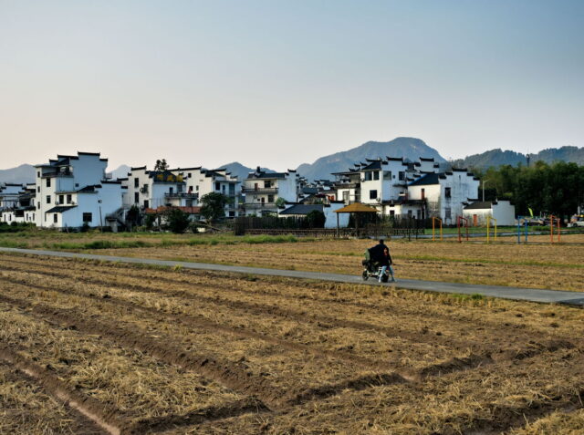 China, Anhui, Qiyunshan, mountains, old villages