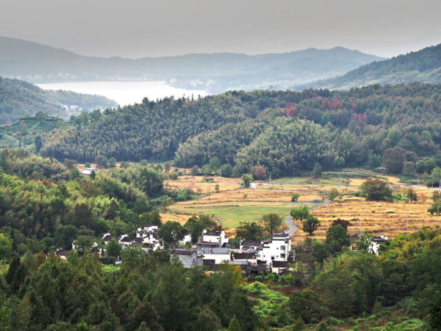 Anhui,China,Hongcun Village, Tachuan Village, 宏村,塔川