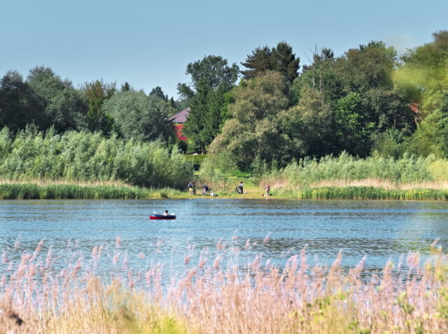 Seefeld, Haussee, Barnim, Brandenburg, lake, fields, countryside, Germany, 2026, summer