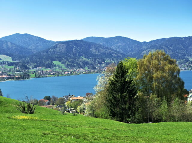 Tegernsee, Bavaria, Mountains, Meadows, Lake views